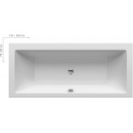 Ванна акриловая Ravak Formy 01 Slim Ванна акриловая Ravak Formy 01 Slim